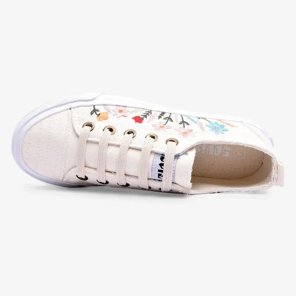 Soviet Kristi Vulcanised Sneaker - Off White