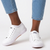 Soviet L Ayanda PU Sneaker - White