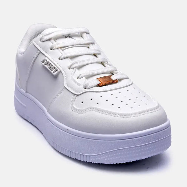 Soviet L Leandro Lace Up Sneaker - White Mono