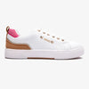 Soviet L Mahogany Casual Sneaker - White Pink
