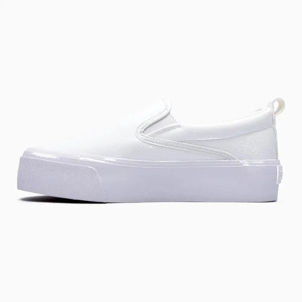 Soviet L Monroe Slip-On Platform Sneaker - White