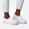 Soviet L Monroe Slip-On Platform Sneaker - White