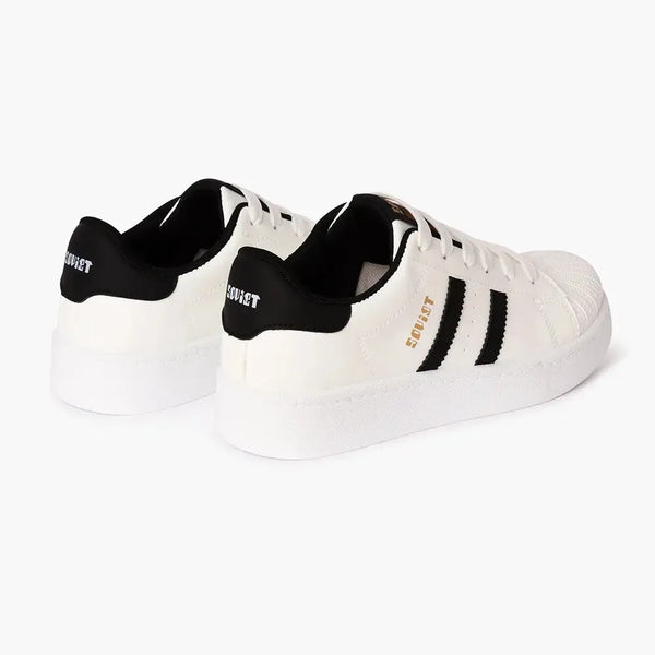 Soviet L Stargaze Casual Sneaker - White and Black