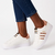 Soviet L Stargaze Casual Sneaker - White and Rose Gold