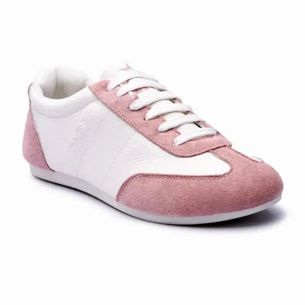 Soviet Ladies Bron S Lace Up Sneaker - White/Pink