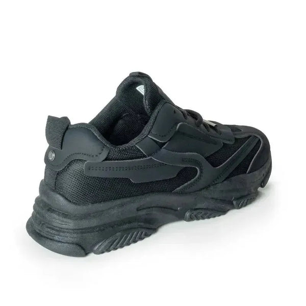 Soviet Ladies Hilton Lace Up Sneaker - Black Mono