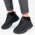 Soviet Ladies Hilton Lace Up Sneaker - Black Mono