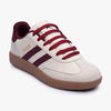 Soviet Ladies Ness Lace Up Sneaker - Cream/Plum