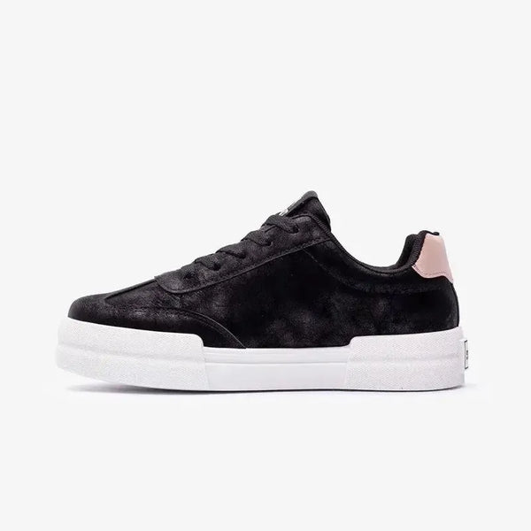 Soviet Ladies Paris Lace Up Sneaker - Black