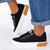 Soviet Ladies Taurus Lace Up Sneaker - Black
