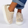 Soviet Thiago Diamond Sneaker - Nude/Gold