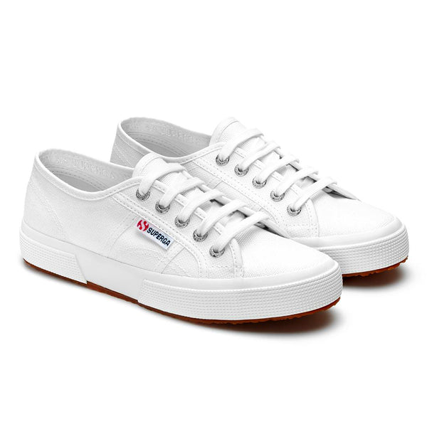 Superga 2750 Cotu Classic Canvas - White/ Silver-Superga-Buy shoes online