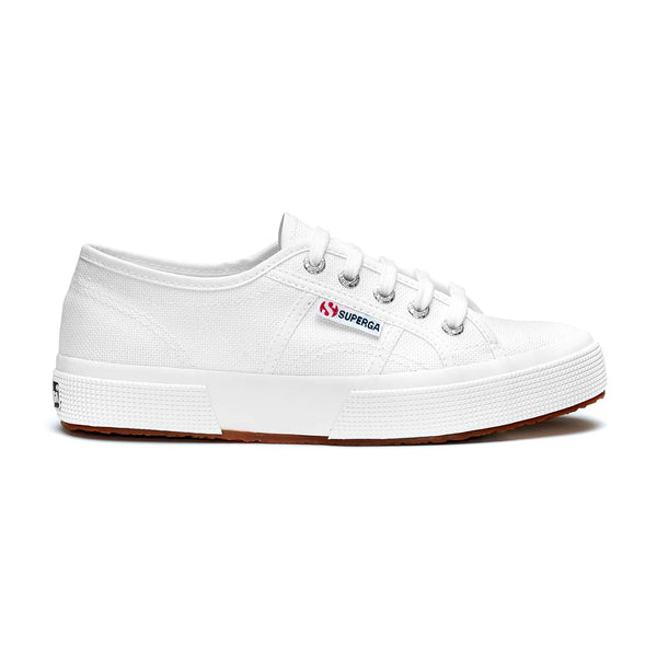 Superga 2750 Cotu Classic Canvas - White/ Silver-Superga-Buy shoes online