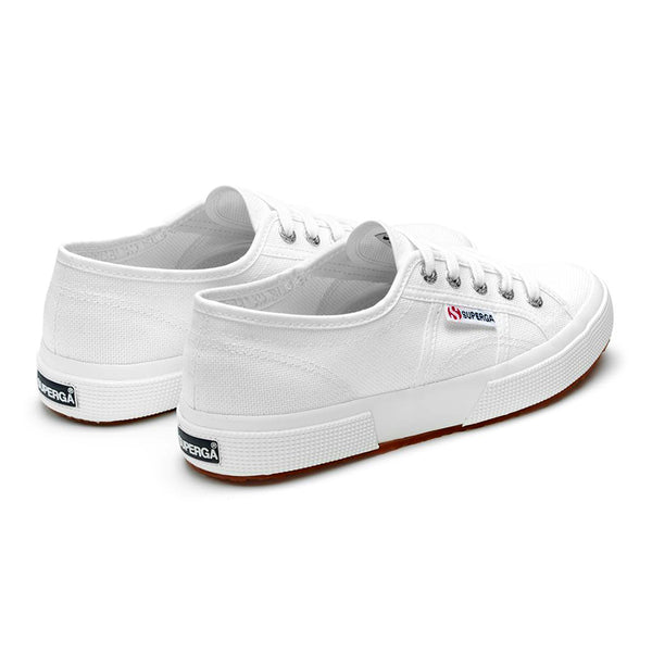 Superga 2750 Cotu Classic Canvas - White/ Silver-Superga-Buy shoes online