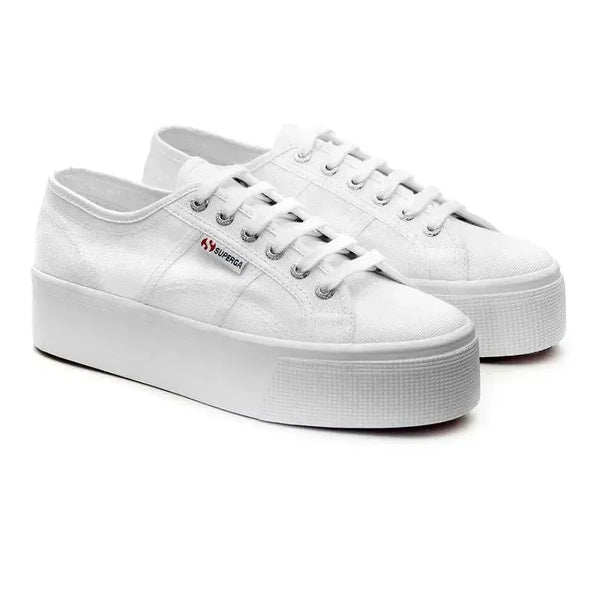 Superga 2790 Cotw Classic Full Platform Sneakers - White