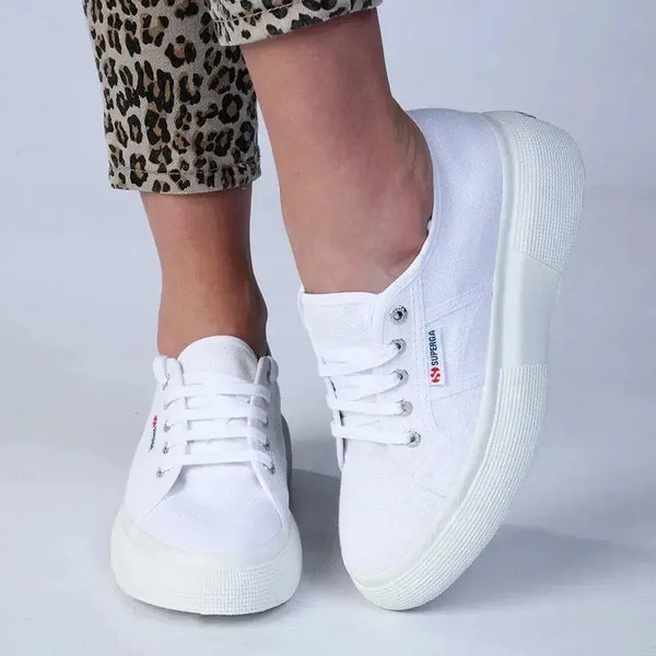 Superga Bubble Canvas Classic - White