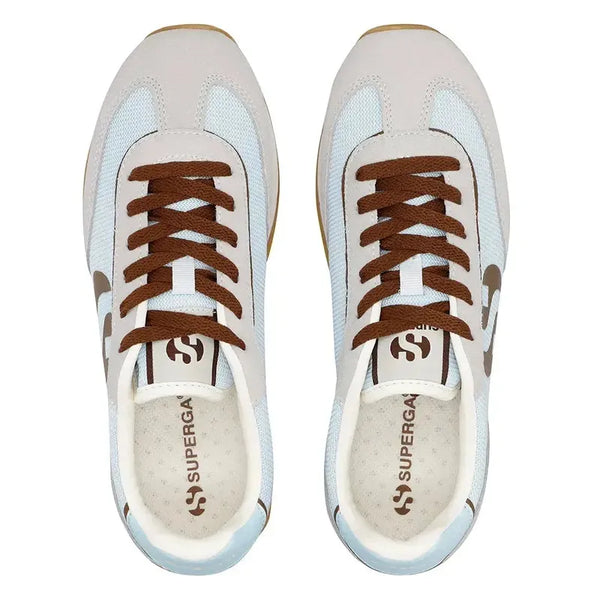 Superga Luna Jogger Sneaker - Light Blue/Light Grey
