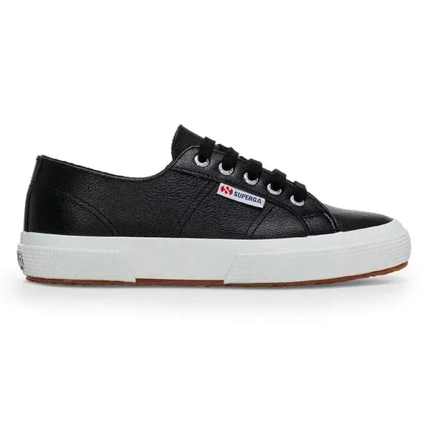 Superga Vegan Tumble 2750 Leather Classic - Black
