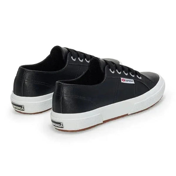 Superga Vegan Tumble 2750 Leather Classic - Black