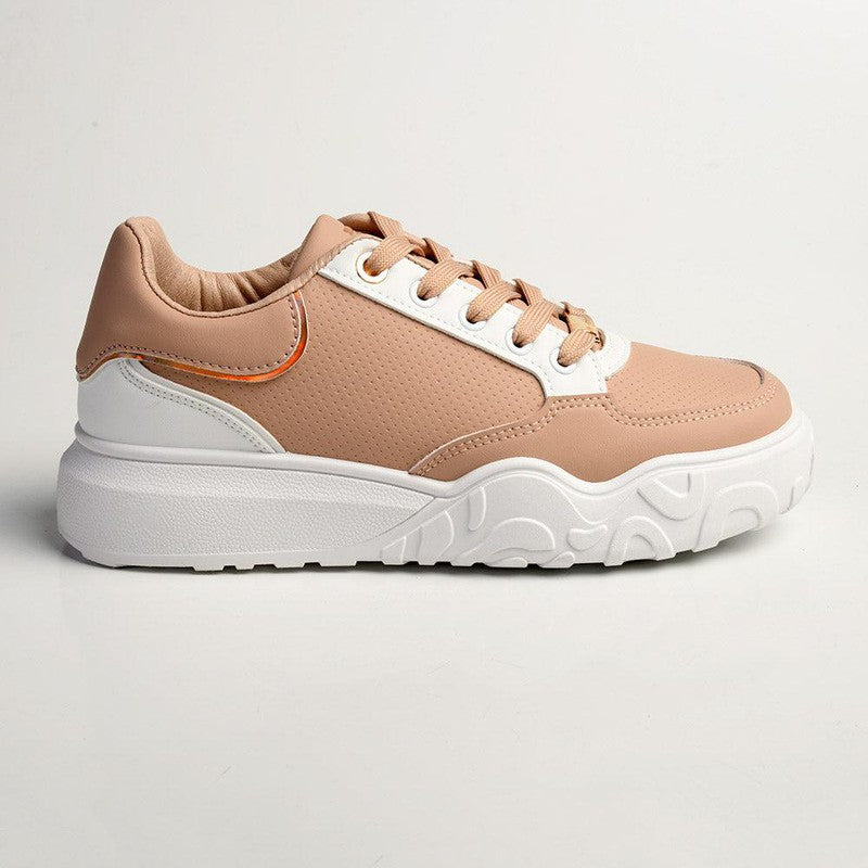 TOMTOM Ladies HiTop Sneaker Nude/Rose Gold Shoe Box™ Online Store