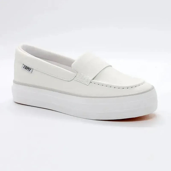 Tomy Arrow Slip On Sneaker - White