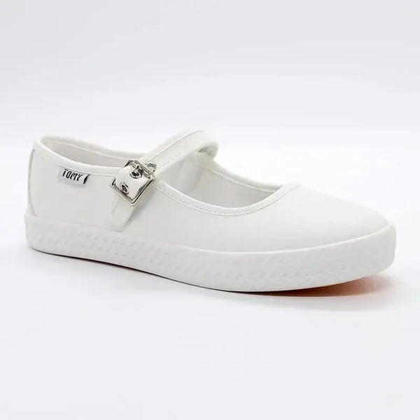 Tomy Coco Mary Jane Sneaker - White