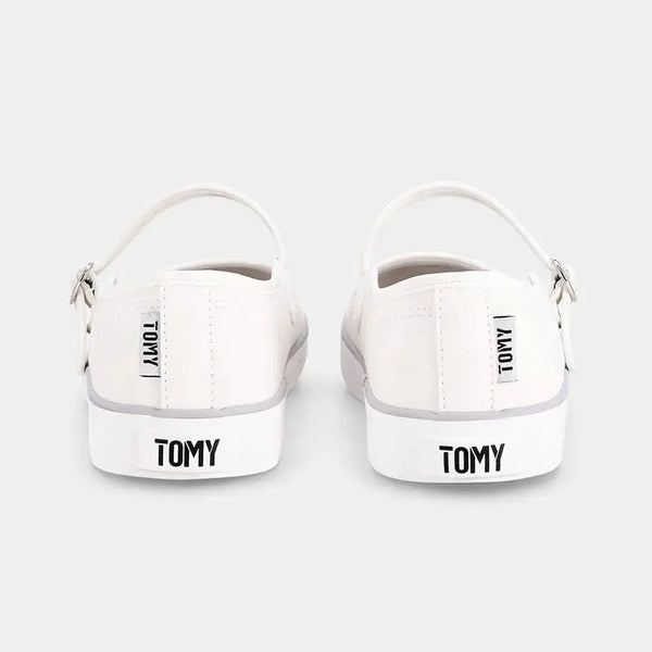 Tomy Elsa Flats - White