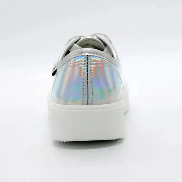 Tomy Flick Lace Up Sneaker - Silver