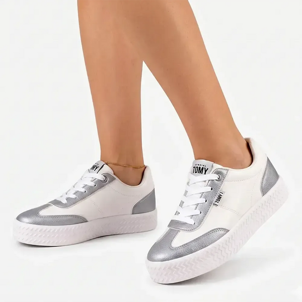 Tomy Neo Sneaker - White/Silver