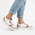 Tomy Sydney Sneaker - White/Tan Print