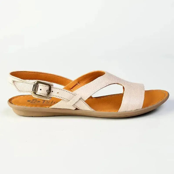 Tsonga Butembo Slingback Sandal - Beige