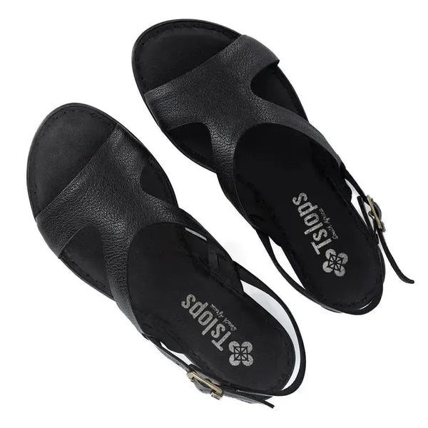 Tsonga Butembo Slingback Sandal - Black