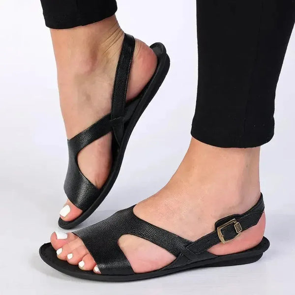 Tsonga Butembo Slingback Sandal - Black