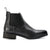Tsonga Ennedi Gusset Ankle Leather Boot - Black Relaxa