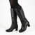 Tsonga Inkumbula Mid-Calf Leather Boot - Black