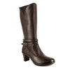 Tsonga Inkumbula Mid-Calf Leather Boot - Choc