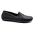 Tsonga Jozini Leather Moccasin - Black