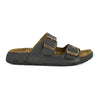 Tsonga Masego Leather Footbed Sandal - Black
