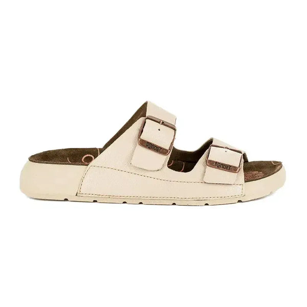 Tsonga Masego Leather Footbed Sandal - Cream