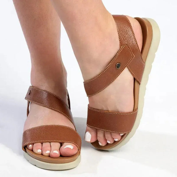Tsonga Otavi Leather Strappy Sandals - Suede Cayak