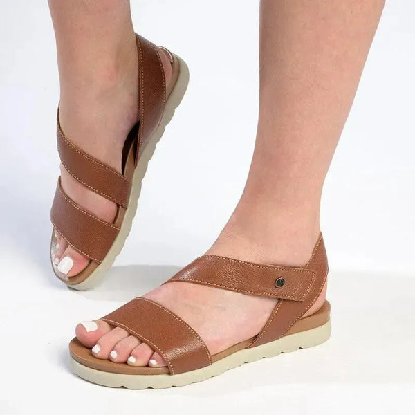 Tsonga Otavi Leather Strappy Sandals - Suede Cayak