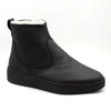 Tsonga Samburu Leather Boots - Black Floater Fusion