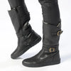 Tsonga Shakawe Military Leather Boot - Black