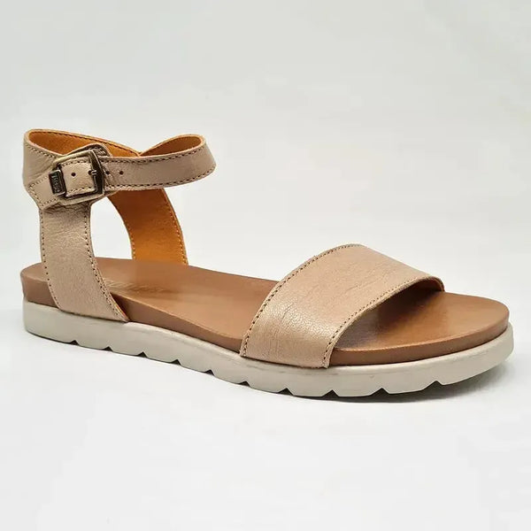 Tsonga Shebelle Leather Footbed Sandal - Tan