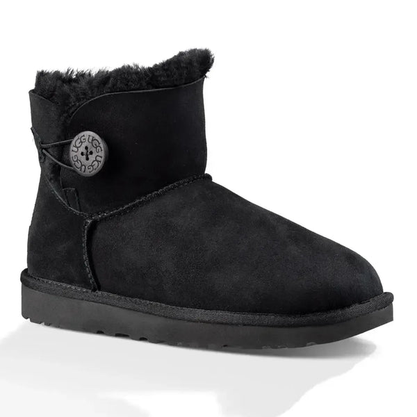 UGG Mini Bailey Button LI - Black