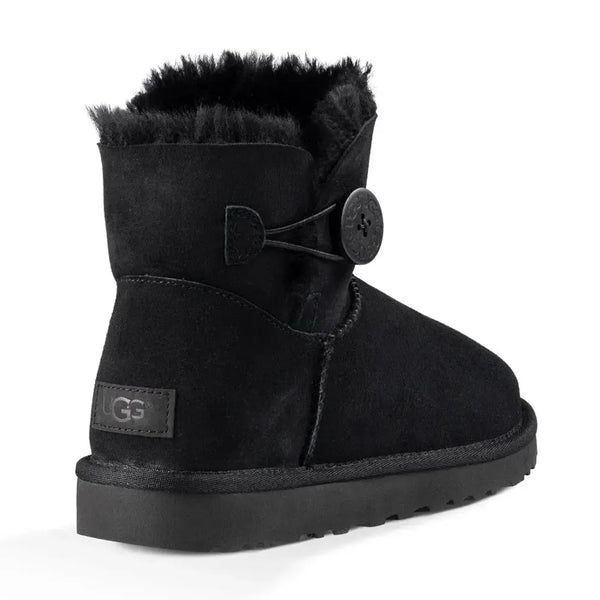 UGG Mini Bailey Button LI - Black