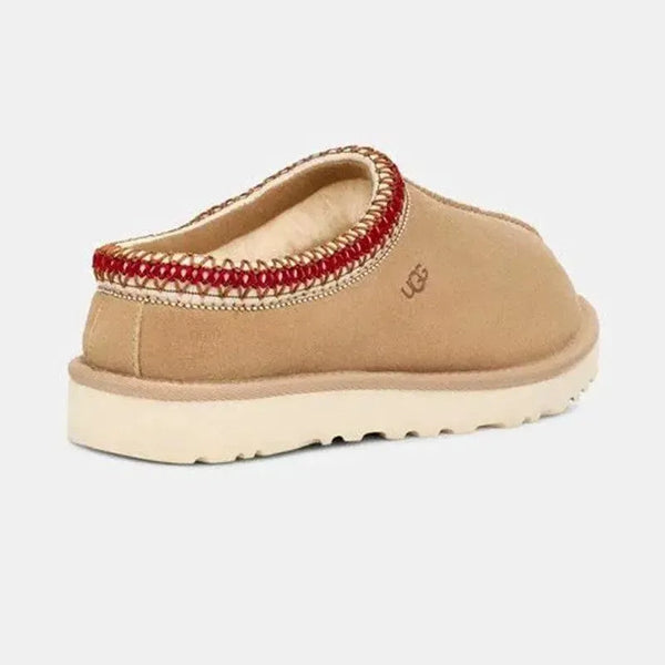 UGG Tasman Slipper - Sand/Dark Cherry