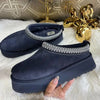 UGG Tazz Platform Slipper - Evening Blue