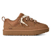 UGG Womens LO Lowmel Leather Sneaker - Chestnut