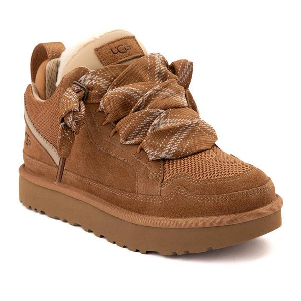 UGG Womens Lowmel Leather Sneaker - Tan-UGG-Buy shoes online